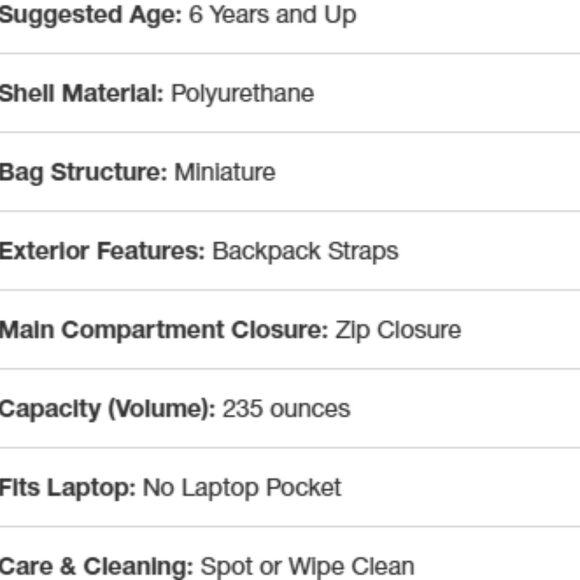 Pinocchio 🆕️ Backpack - Picture 8 of 9